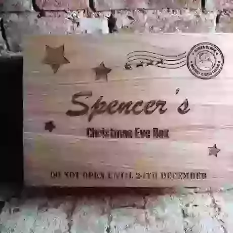 Personalised Christmas Eve Box Envelope Design